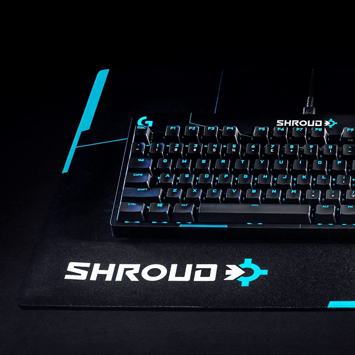 Logitech,Logitech G840 Shroud Edition Cloth Gaming Mouse Pad - XL - Black - Gadcet.com