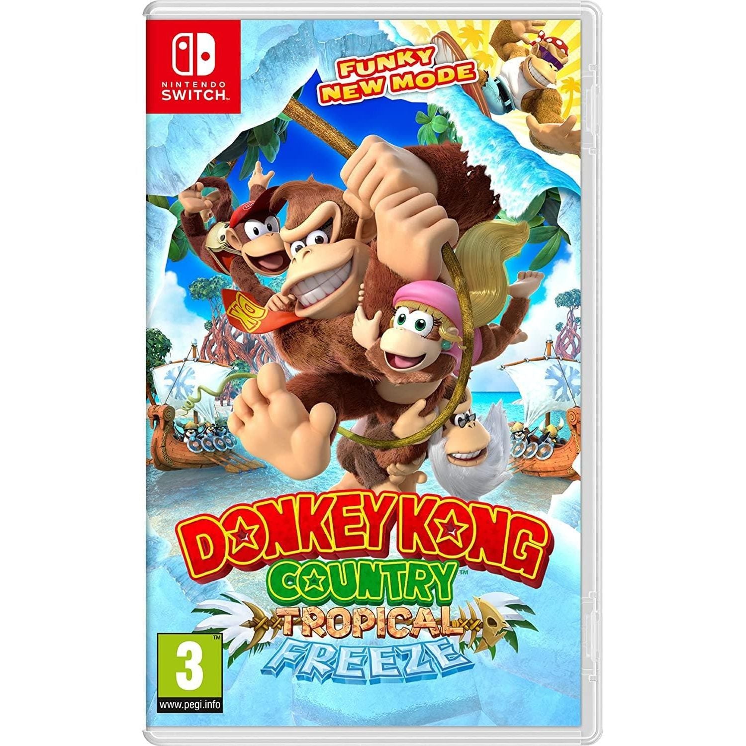 Buy Nintendo,Donkey Kong Country: Tropical Freeze for Nintendo Switch - Gadcet.com | UK | London | Scotland | Wales| Ireland | Near Me | Cheap | Pay In 3 | Games