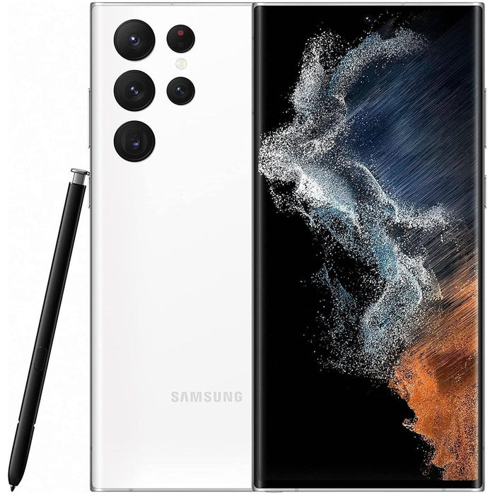 Buy Samsung,Samsung Galaxy S22 Ultra 5G 256 GB - White - Unlocked - Gadcet.com | UK | London | Scotland | Wales| Ireland | Near Me | Cheap | Pay In 3 | Mobile Phones