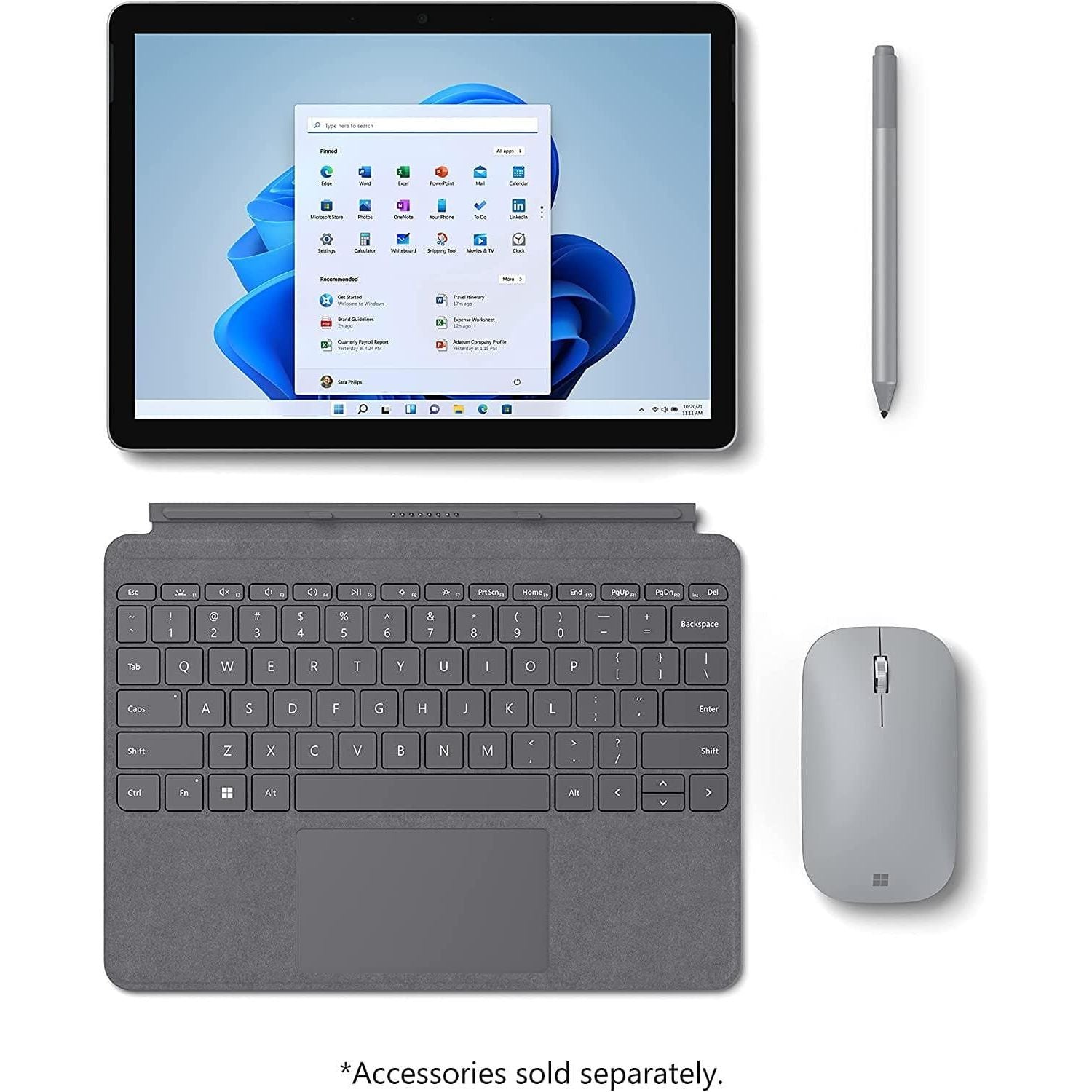 Buy Microsoft,Microsoft Surface Go 3 10.5 Inch, Intel Pentium Gold G5600, 4GB RAM, 64GB Wi-Fi Tablet - Grey - Gadcet.com | UK | London | Scotland | Wales| Ireland | Near Me | Cheap | Pay In 3 | Laptops