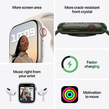 Buy Apple,Apple Watch Series 7 (GPS + Cellular), 41mm Green Aluminium Case with Clover Sport Band - Gadcet.com | UK | London | Scotland | Wales| Ireland | Near Me | Cheap | Pay In 3 | Watches