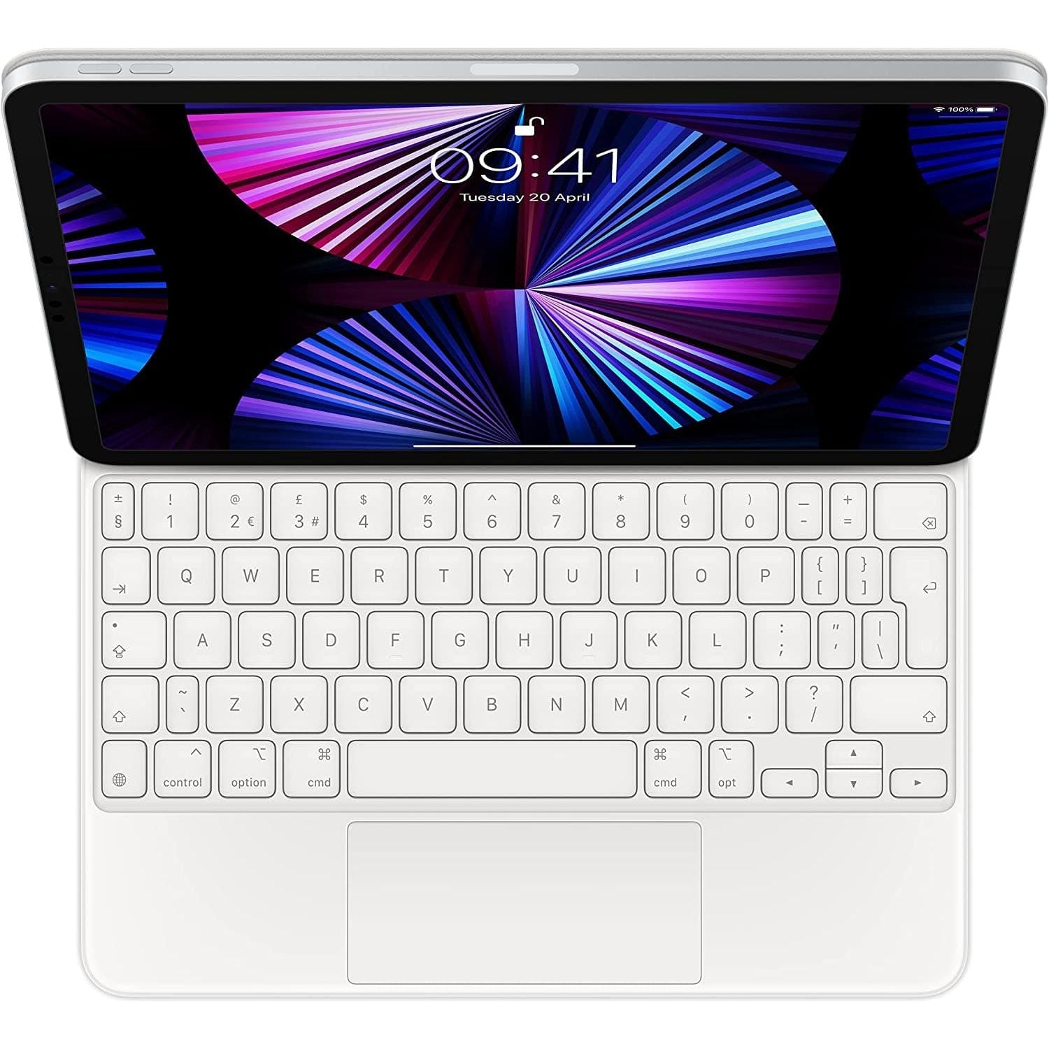 Apple Magic Keyboard (for iPad Pro 11-inch - 3rd generation and iPad Air - 4th generation) - White - Gadcet.com