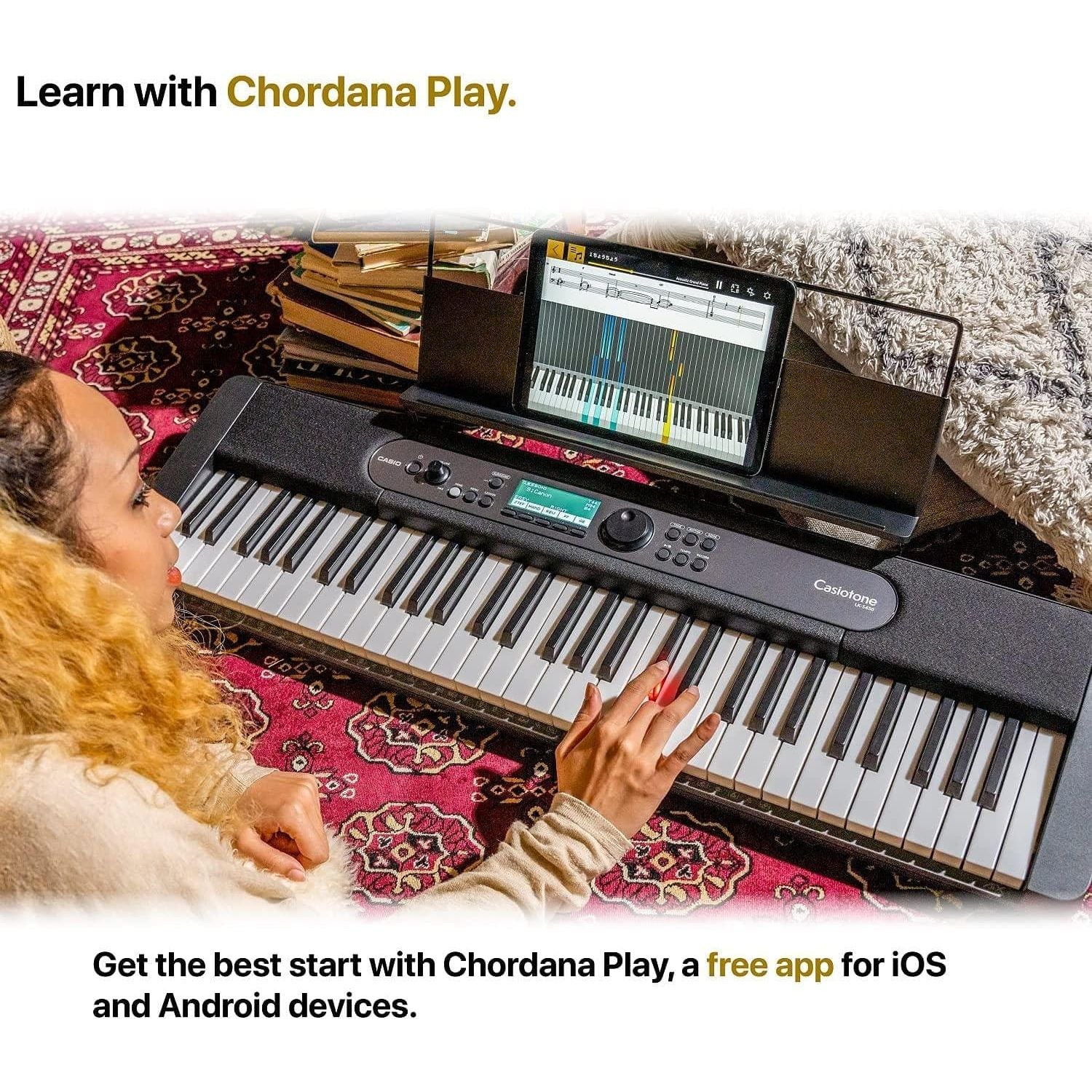Buy Casio,Casio LK-S450 Electronic Keyboard with Touch Sensitive, Lighted Keys, - Gadcet.com | UK | London | Scotland | Wales| Ireland | Near Me | Cheap | Pay In 3 | Pianos