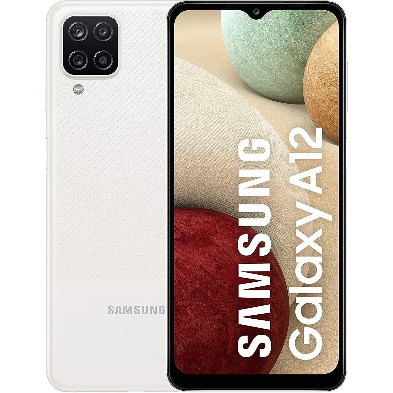 Samsung Galaxy A12 Dual Sim 64 GB - White - Unlocked