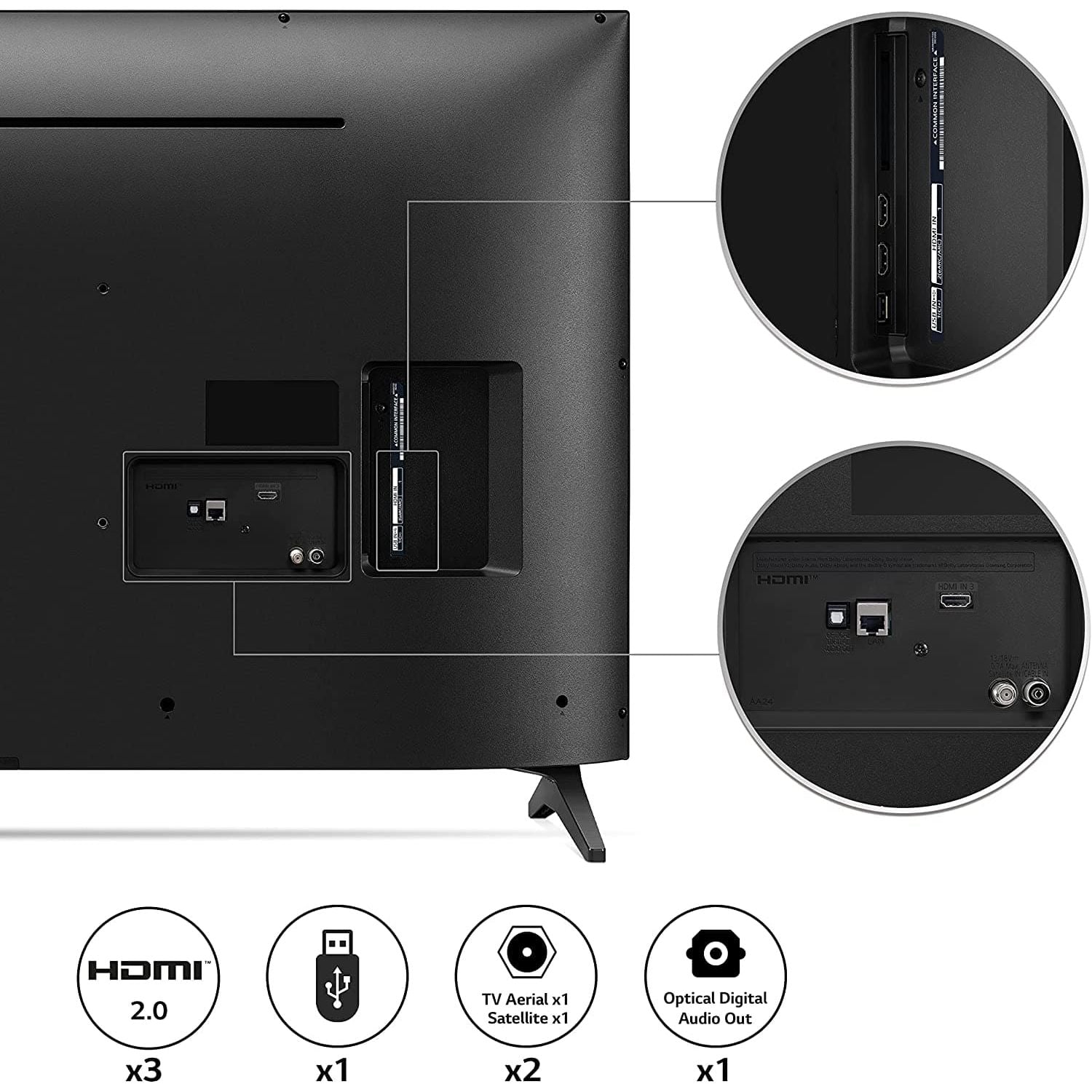 LG,LG LED UQ75 50" 4K Smart TV - Gadcet.com