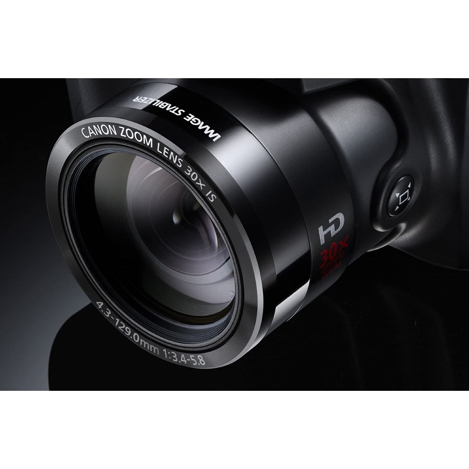 Canon,Canon PowerShot SX500 IS Digital Camera - Black (16.0 MP, 30x Optical Zoom) - Gadcet.com