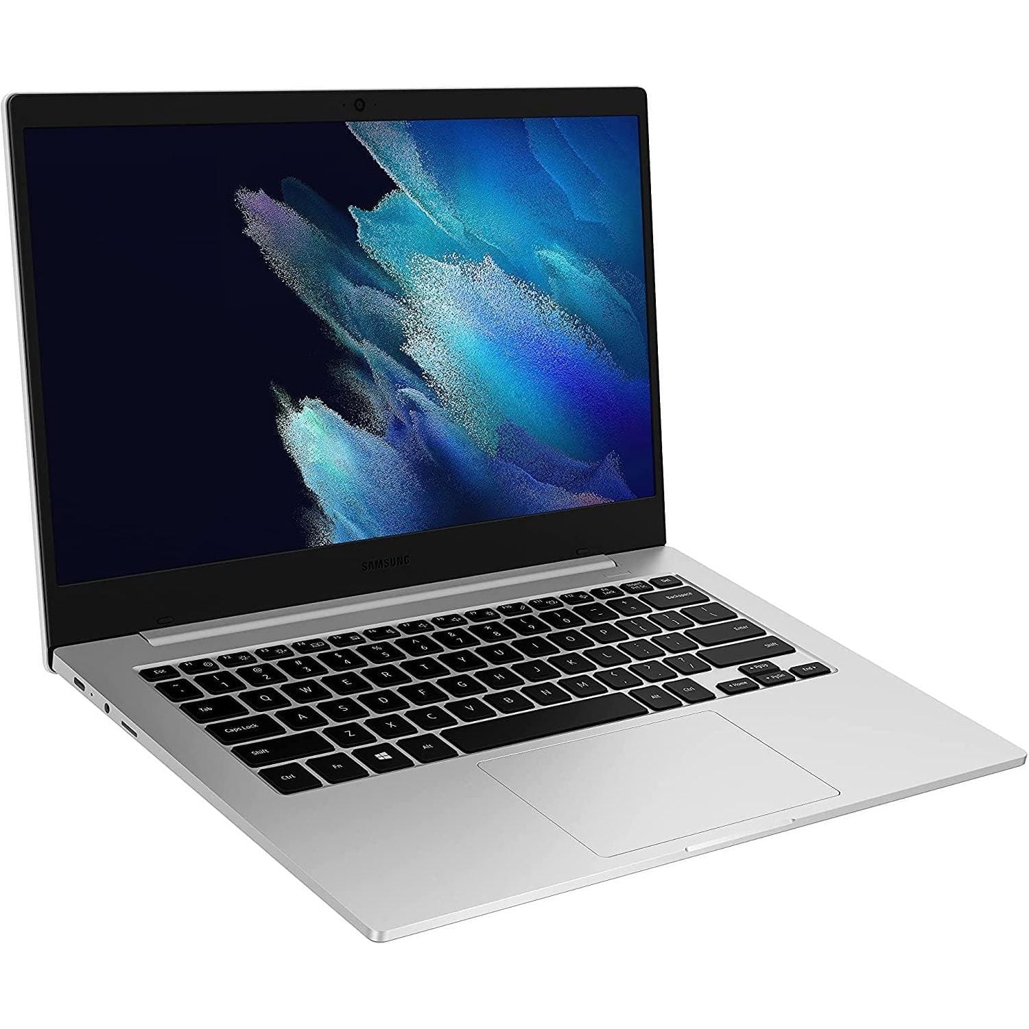 Buy Samsung,Samsung Galaxy Book Go 14 ", QUALCOMM SNAPDRAGON 7C, 4GB RAM 128GB Storage Mystic Silver - Unlocked - Gadcet.com | UK | London | Scotland | Wales| Ireland | Near Me | Cheap | Pay In 3 | Laptops