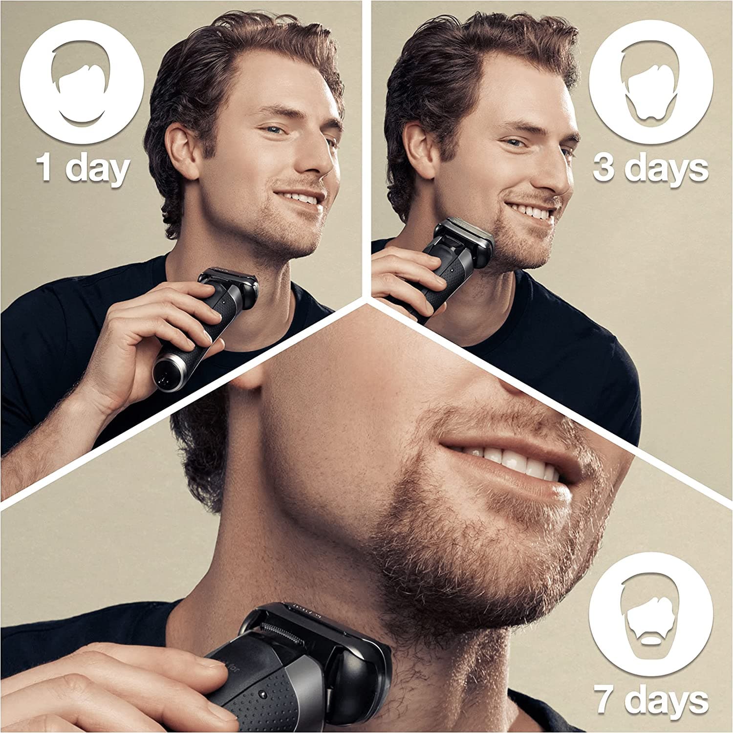 Braun Series 9 Pro Electric Shaver With 4+1 Head, ProLift Trimmer, 5-in-1 SmartCare Center & Leather Travel Case, UK 2 Pin Plug, 9465cc, Silver - Gadcet.com
