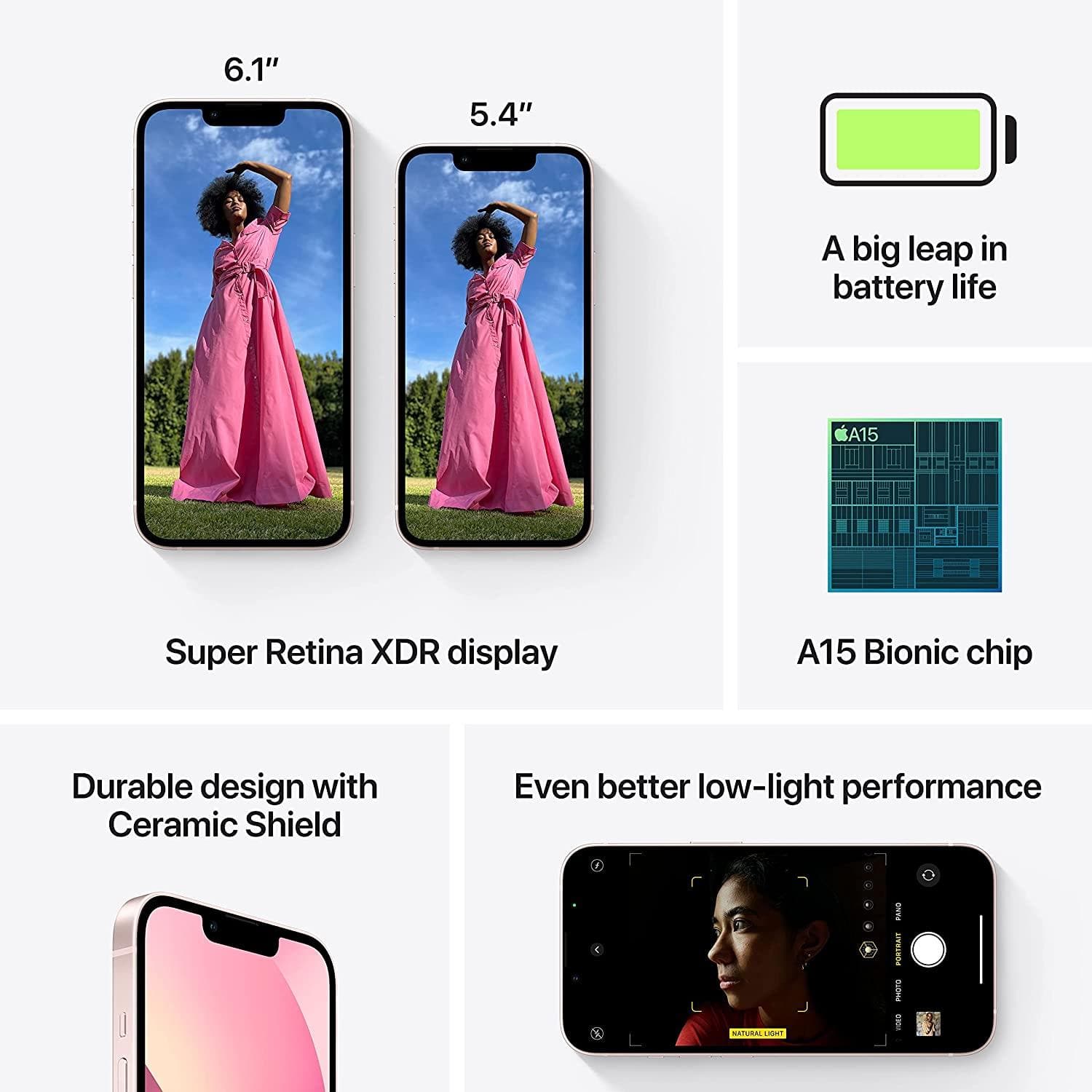 Buy Apple,Apple iPhone 13 5G 128GB, Pink - Unlocked - Gadcet.com | UK | London | Scotland | Wales| Ireland | Near Me | Cheap | Pay In 3 | Mobile Phones