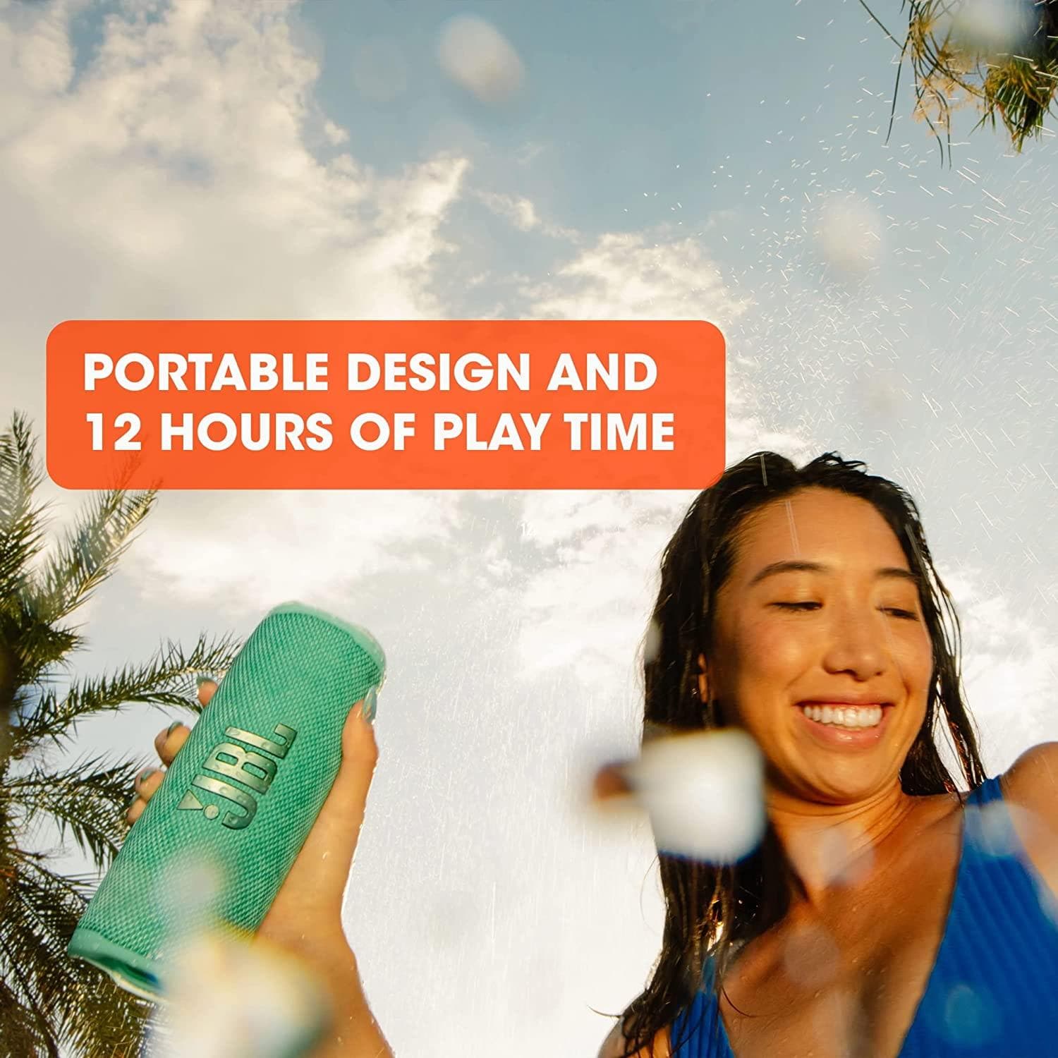 Buy JBL,JBL Flip 6 Portable Bluetooth Speaker with 2-way speaker system and powerful JBL Original Pro Sound, up to 12 hours of playtime,- Grey - Gadcet.com | UK | London | Scotland | Wales| Ireland | Near Me | Cheap | Pay In 3 | Speakers