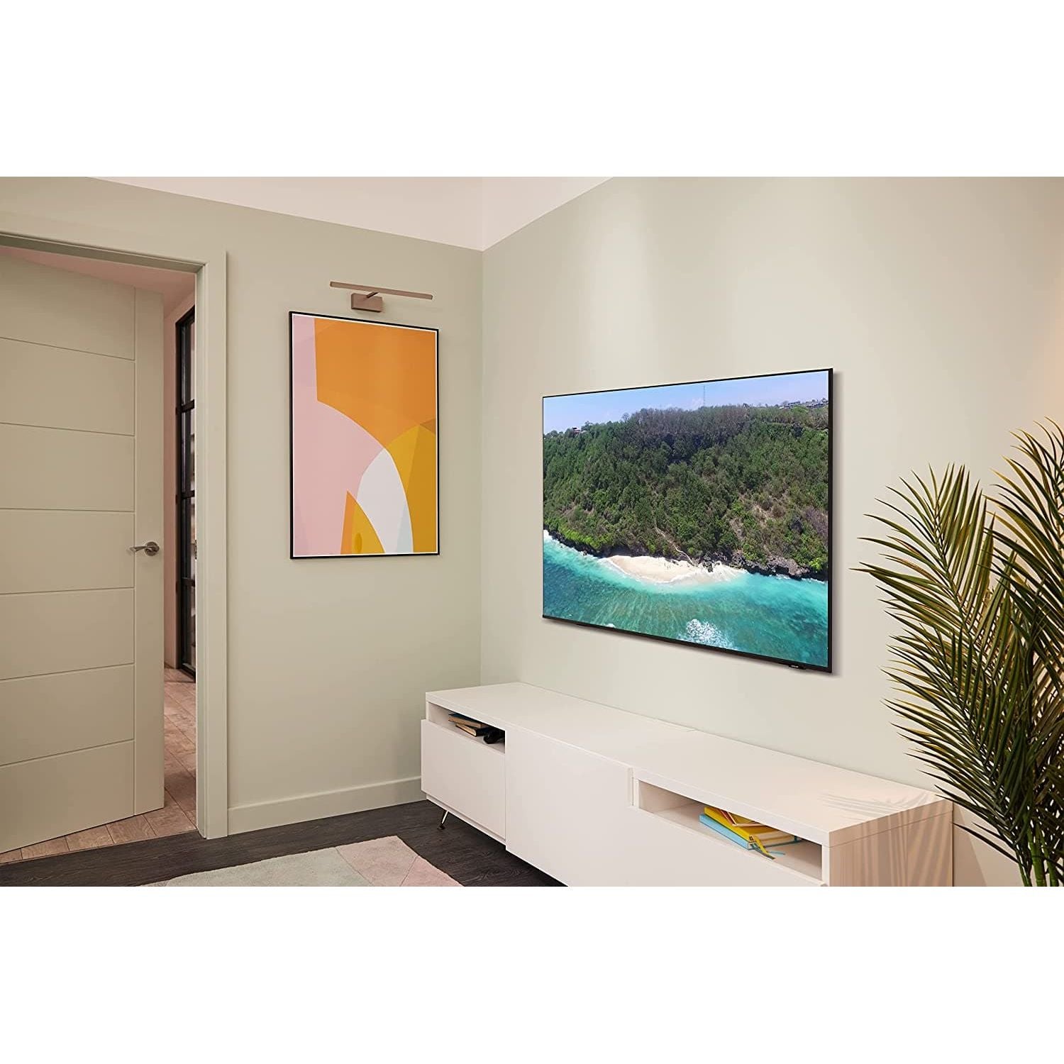 Samsung,Samsung AU7100 50 Inch (2021) - Crystal 4K Smart TV With HDR10+ Image Quality, Adaptive Sound, Motion Xcelerator Picture, Samsung Q-Symphony Audio And Gaming Mode - Gadcet.com
