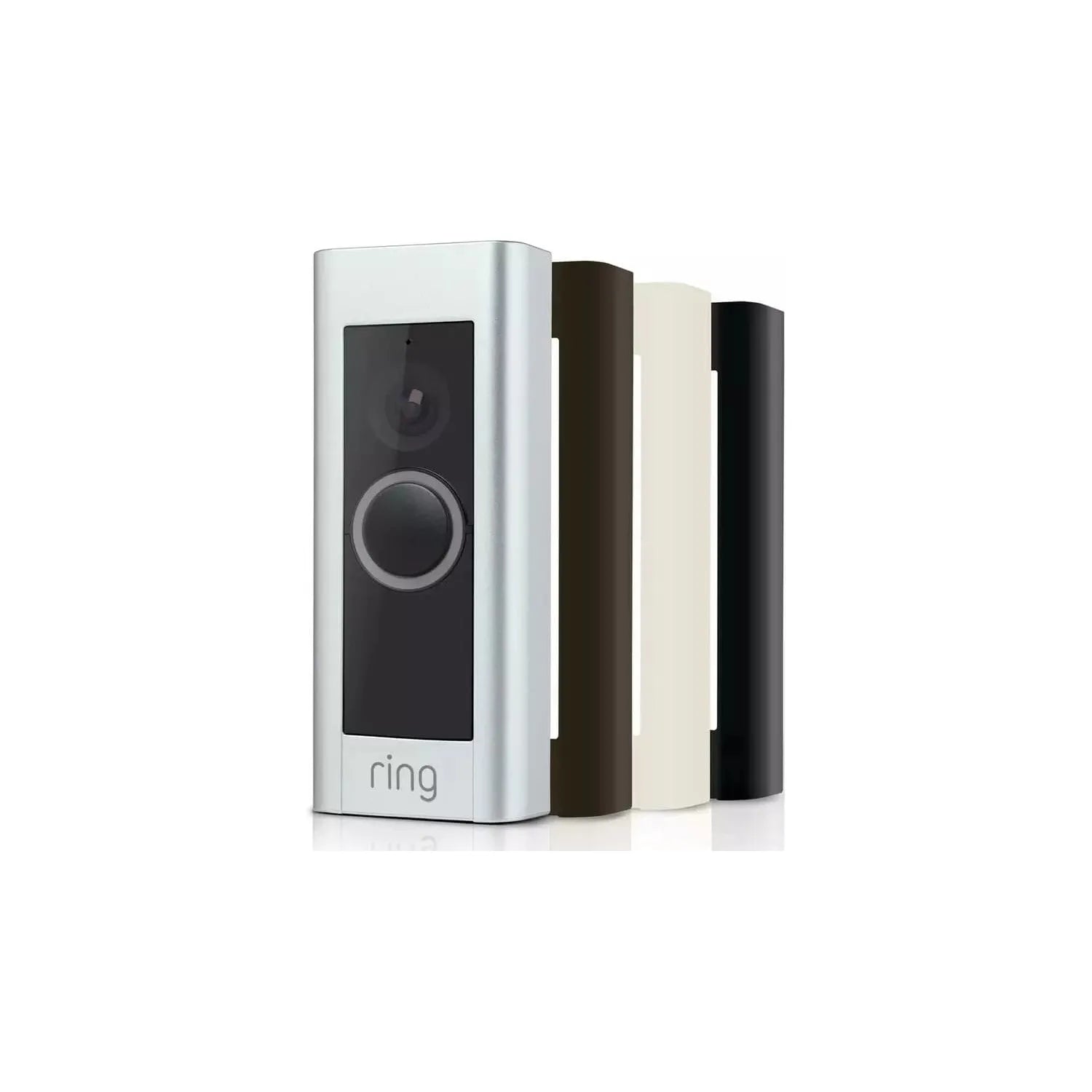 Ring Smart Video Doorbell Pro With Plug In Adaptor - Silver