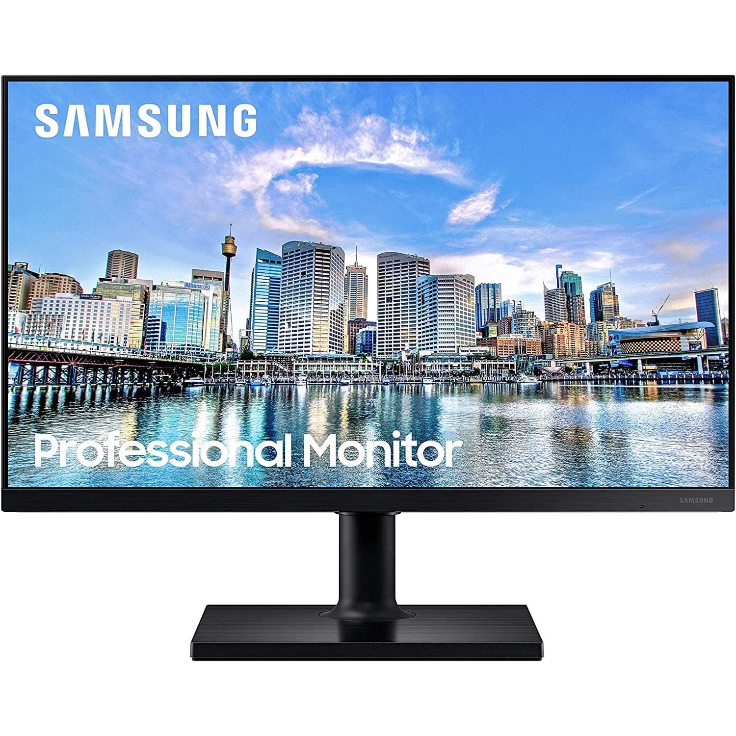 Samsung,Samsung - T45F Series - LED monitor - 22" - 1920 x 1080 Full HD (1080p) @ 75 Hz - 2xHDMI, DisplayPort - BLACK - Gadcet.com
