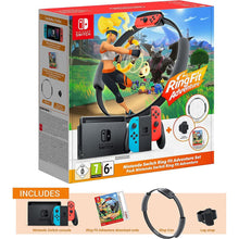 Buy Nintendo,Nintendo Switch Neon Red/Neon Blue with Ring Fit Adventure & Switch Joy-Con Wheel Accessory Pair - Gadcet.com | UK | London | Scotland | Wales| Ireland | Near Me | Cheap | Pay In 3 | Video Game Consoles