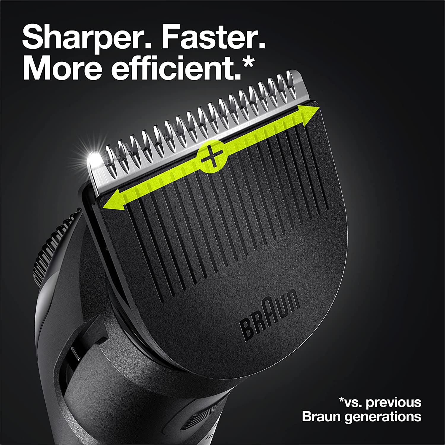 Braun,Braun Beard Trimmer Series 3 & Hair Clippers with Gillette Fusion5 ProGlide Razor, 39 Length Settings, BT3240, Black/Blue - Gadcet.com