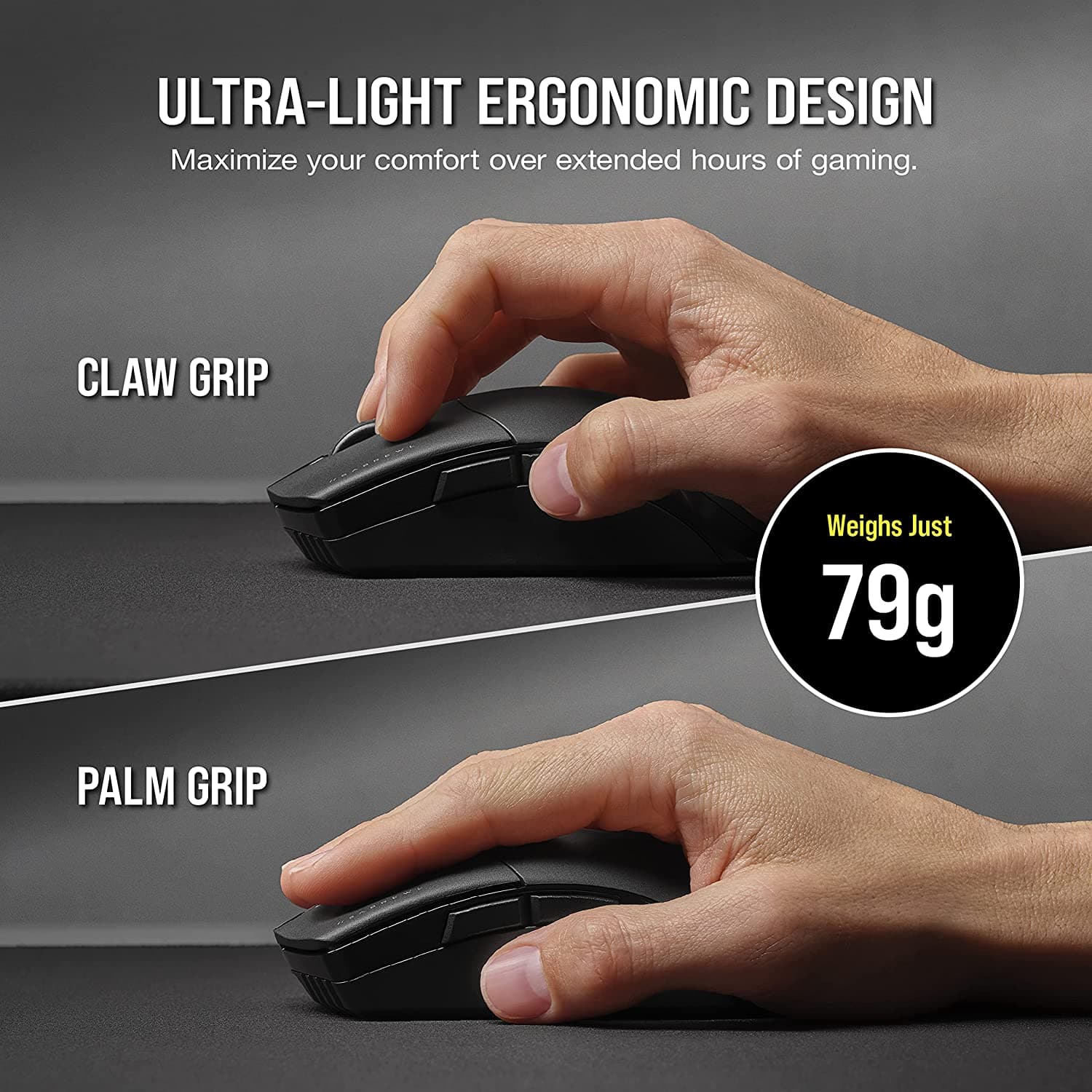 Buy Corsair,Corsair SABRE RGB PRO WIRELESS CHAMPION SERIES, Ultra-lightweight FPS/MOBA Wireless Gaming Mouse (SLIPSTREAM WIRELESS Technology, CORSAIR MARKSMAN 26,000 DPI Optical Sensor) Black - Gadcet.com | UK | London | Scotland | Wales| Ireland | Near Me | Cheap | Pay In 3 | Mouse Pads