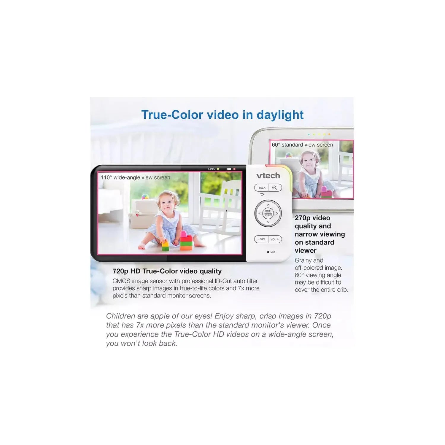 VTech,VTech RM5754HD Smart Video Monitor - Gadcet.com