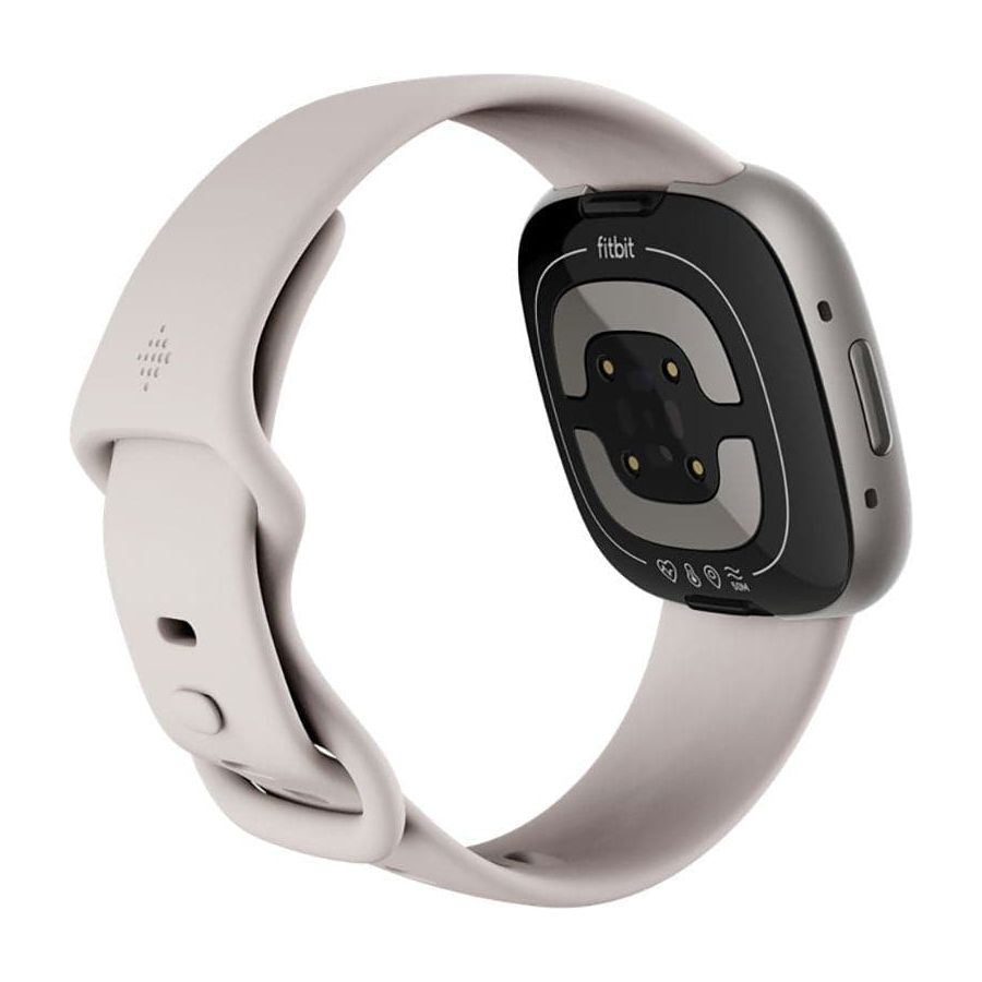Fitbit,Fitbit Sense 2 Smart Watch - Lunar White/Platinum - Gadcet.com