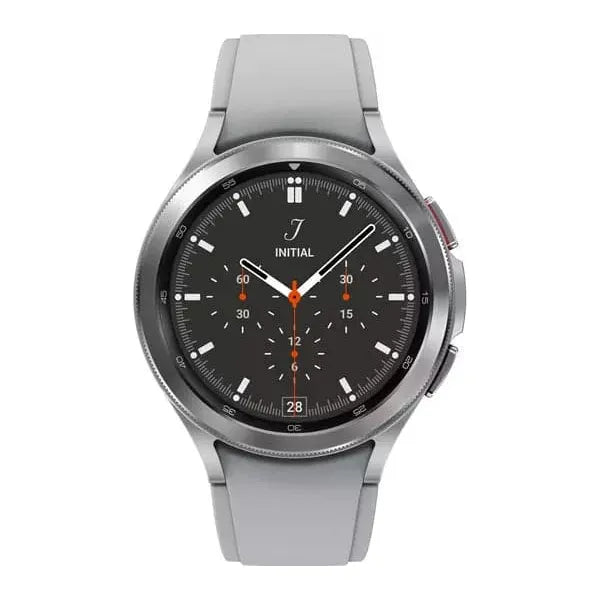 Buy Samsung,SAMSUNG Galaxy Watch4 Classic GPS + 4G , 46 mm, Stainless Steel, Silver- Unlocked - Gadcet.com | UK | London | Scotland | Wales| Ireland | Near Me | Cheap | Pay In 3 | smart watch