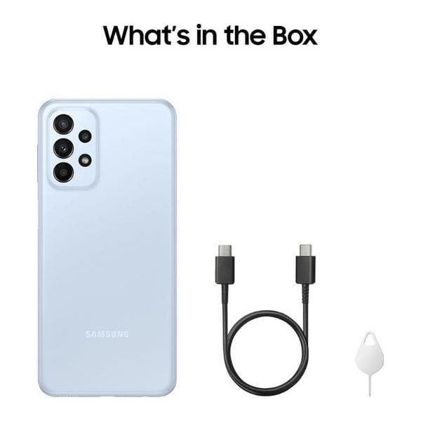 Samsung Galaxy A23, 4GB RAM, 64GB Storage (International Model) - Blue - Unlocked