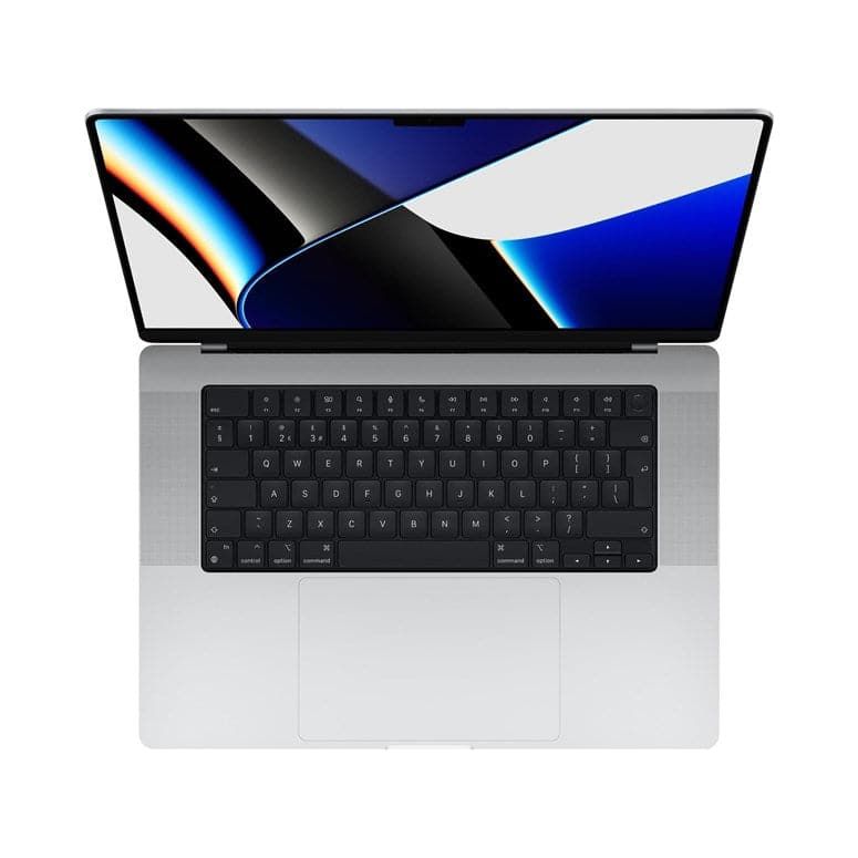 MacBook Pro (M1 Pro, 2021) 16 inch with 10-Core CPU and 16-Core GPU, 512Gb SSD - Silver - MK1E3B/A