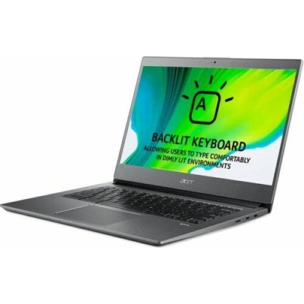 Acer,Acer Chromebook 714 Intel Core i5 - 8250U @ 1.6GHz, 8 GB RAM 128GB eMMC - Chrome OS - Grey - Gadcet.com