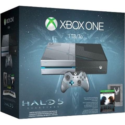 Buy Xbox,Xbox One Console, 1TB, Halo 5 Silver/Black Ltd. Ed. - Gadcet.com | UK | London | Scotland | Wales| Ireland | Near Me | Cheap | Pay In 3 |