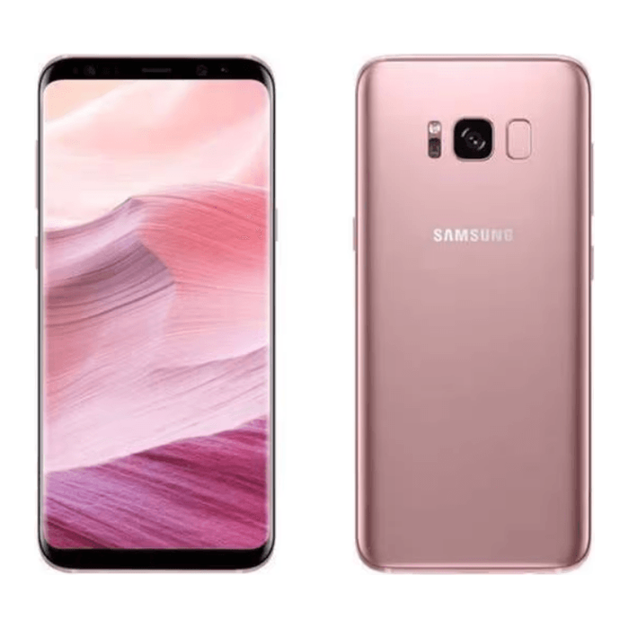 Buy Samsung,Samsung Galaxy S8 64GB, Light pink - Unlocked - Gadcet.com | UK | London | Scotland | Wales| Ireland | Near Me | Cheap | Pay In 3 | Mobile Phones