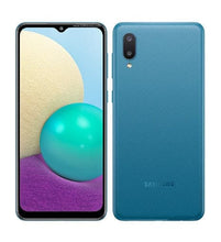 Buy Samsung,Samsung Galaxy A02 4G 32GB Storage, 3GB RAM, Dual Sim, Blue - Unlocked - Gadcet.com | UK | London | Scotland | Wales| Ireland | Near Me | Cheap | Pay In 3 | Mobile Phones