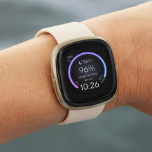 Buy Fitbit,Fitbit Sense Smart Watch - Lunar White - Gadcet.com | UK | London | Scotland | Wales| Ireland | Near Me | Cheap | Pay In 3 | smart watch