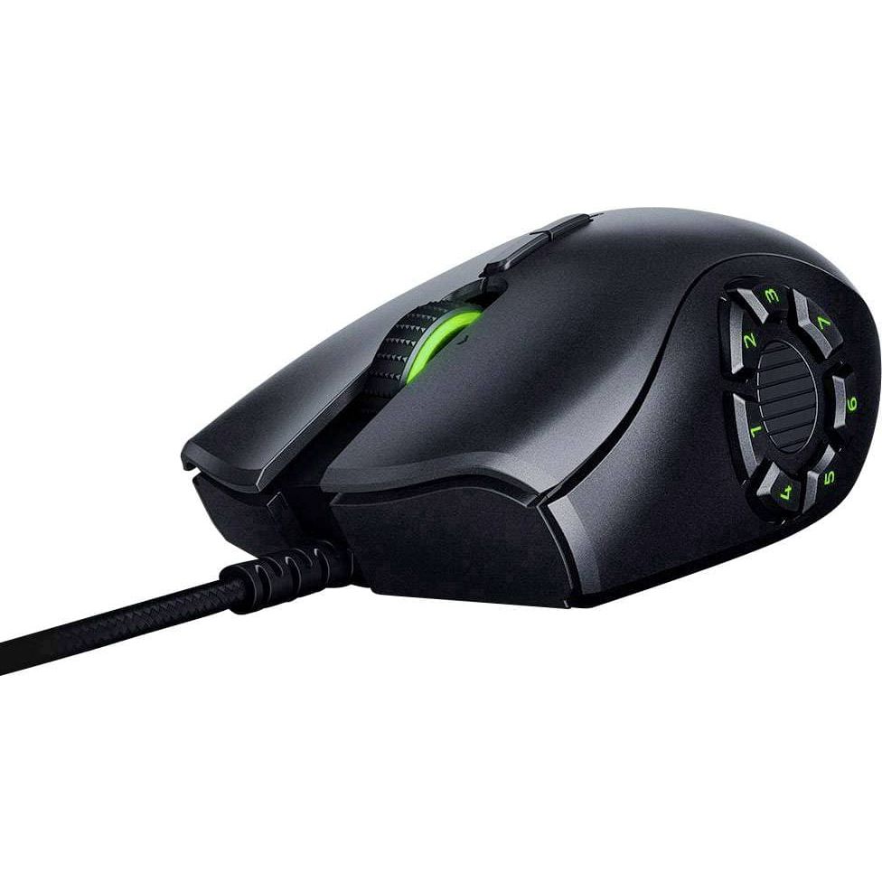 RAZER Naga Trinity Gaming mouse USB Optical Black 19 Buttons 16000 dpi Backlit, Ergonomic