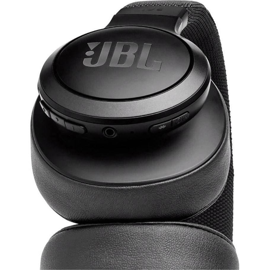 JBL Live 500BT Over-ear headphones Bluetooth® (1075101) Black Headset, Personalised audio settings, Volume control