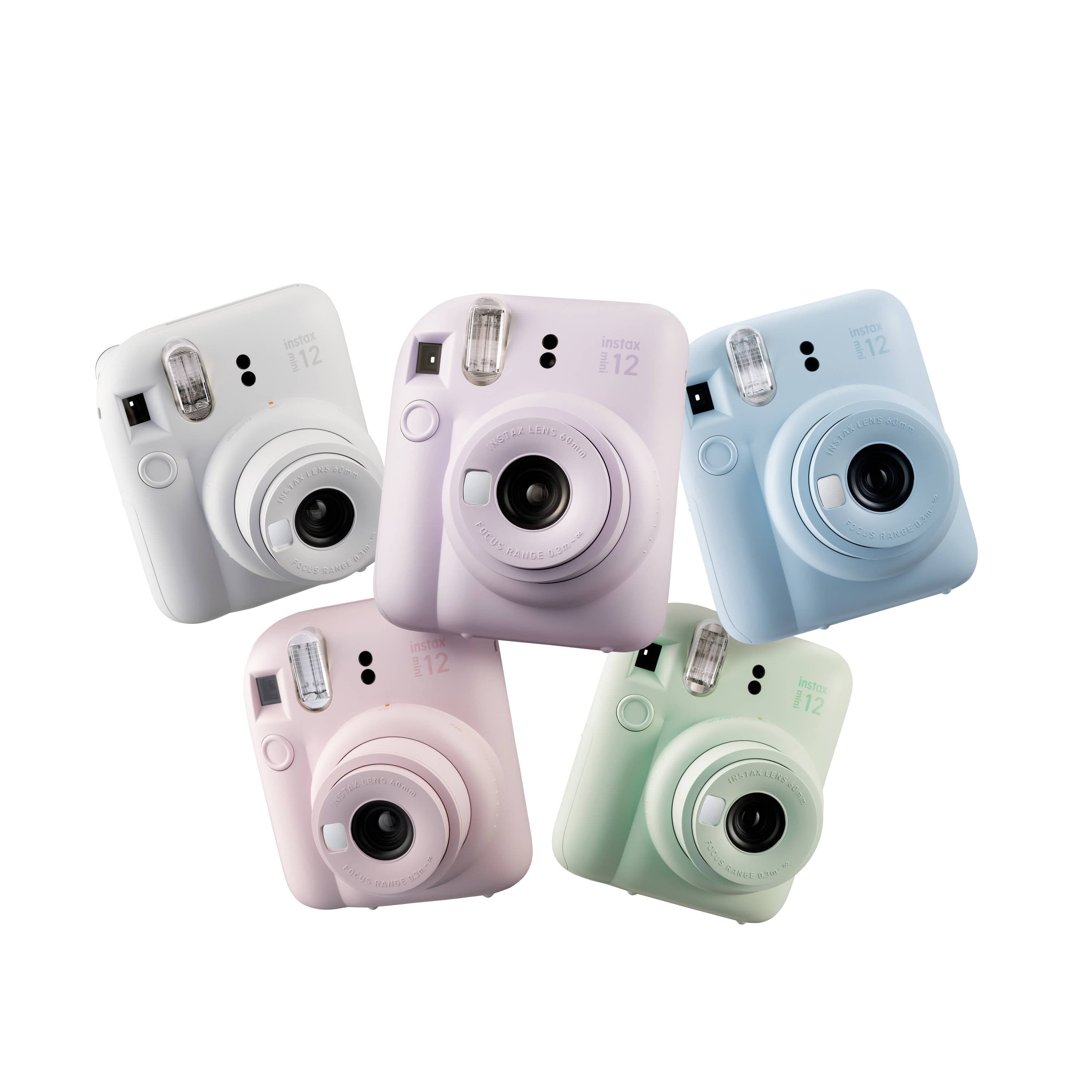 FUJIFILM,Fujifilm Instax Mini 12 Instant Film Camera - Blossom Pink - Gadcet.com