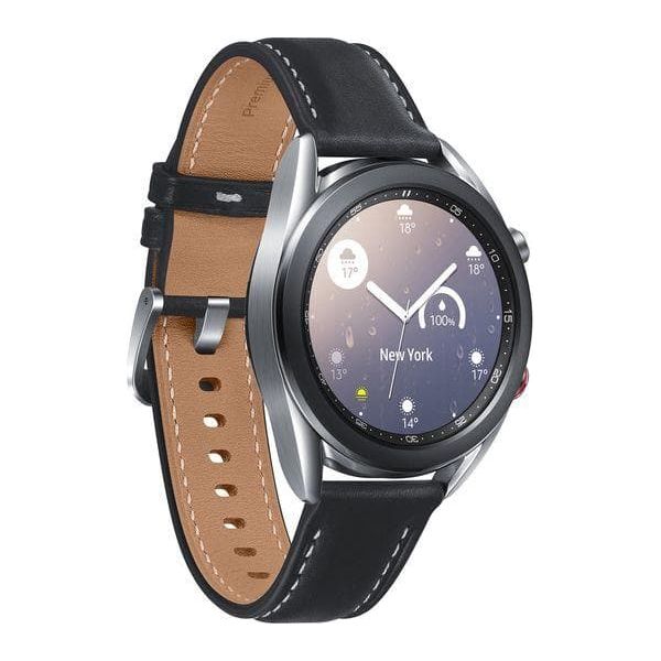 Buy Samsung,Samsung Galaxy Watch 3 4G - Mystic Silver, 41 mm - Gadcet.com | UK | London | Scotland | Wales| Ireland | Near Me | Cheap | Pay In 3 | Watches