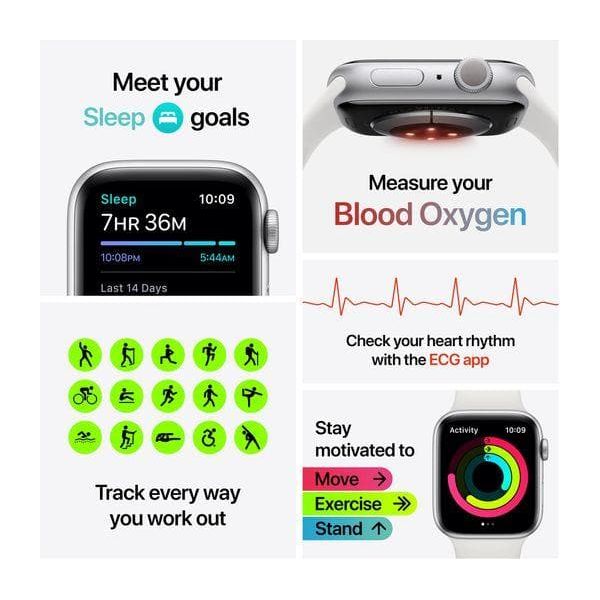 Buy Apple,Apple Watch Series 6 - Space Grey Aluminum with Black Nike Sports Band, 44 mm - Gadcet.com | UK | London | Scotland | Wales| Ireland | Near Me | Cheap | Pay In 3 | Watches
