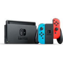 Nintendo,New Nintendo Switch 32GB with Two Wireless Controllers Neon Red & Blue - Gadcet.com