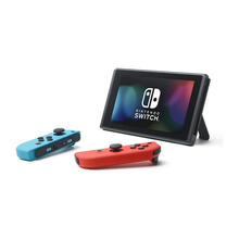 Nintendo,New Nintendo Switch 32GB with Two Wireless Controllers Neon Red & Blue - Gadcet.com