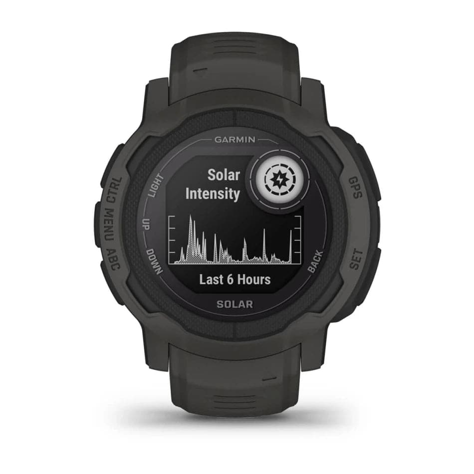 Garmin Instinct 2S Solar Rugged GPS Smartwatch - Graphite