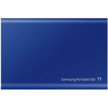 Samsung Portable SSD T7 500GB Mobile External Solid State Drive in Blue