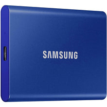 Samsung Portable SSD T7 500GB Mobile External Solid State Drive in Blue