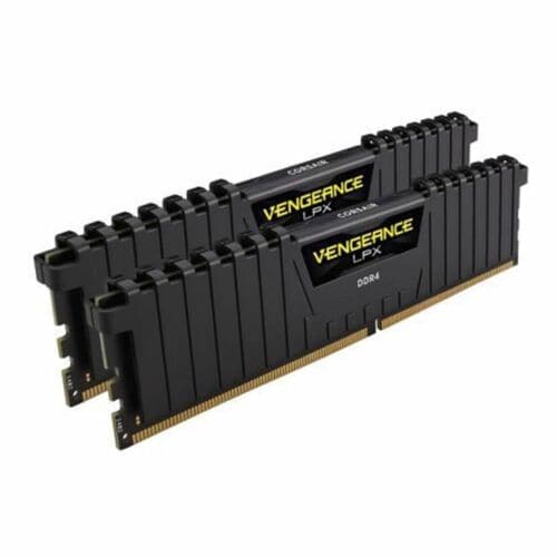 Corsair DDR4 Vengeance LPX Black, PC4-25600 (3200), 64GB (2x32GB) - CMK64GX4M2E3200C16