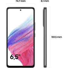 Samsung Galaxy A53 5G 128GB (International Model) , Black - Unlocked