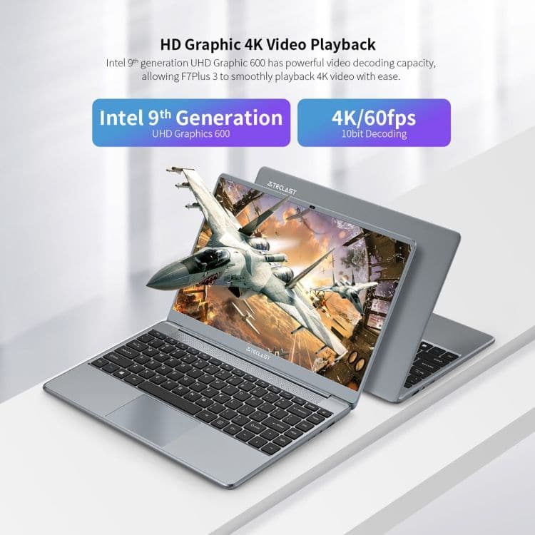 Buy TECLAST,Teclast F7 Plus 3 14.1 inch, Intel N4120, 8GB RAM 256GB SSD - Silver - Gadcet.com | UK | London | Scotland | Wales| Ireland | Near Me | Cheap | Pay In 3 |