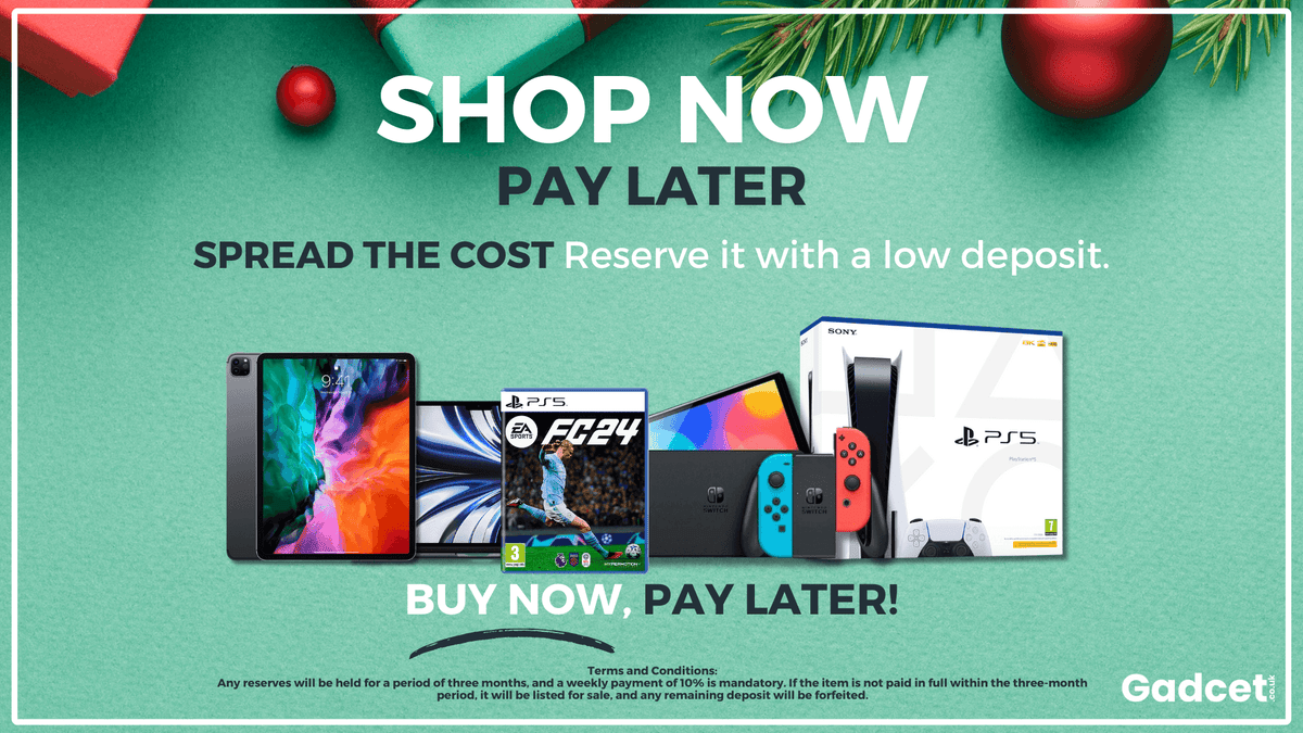 Gadcet: Secure Your Christmas Gadgets with 'Shop Now, Pay Later' and Spread the Cost!