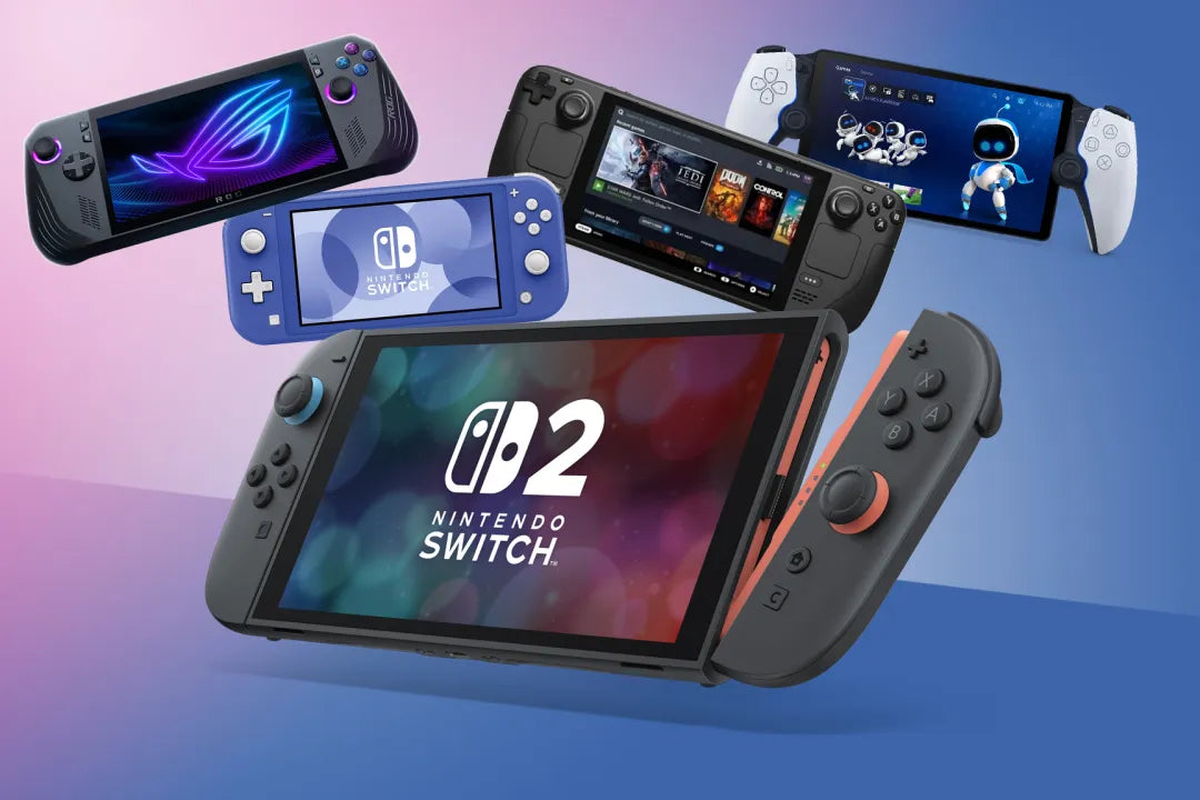 Best Handheld Gaming Consoles in 2025 – Nintendo Switch, Steam Deck & More
