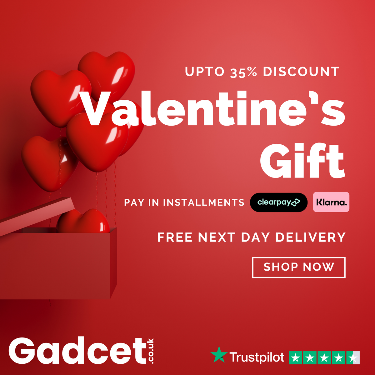 Celebrate Love with Unforgettable Tech Gifts from Gadcet's Valentine's Day Sale