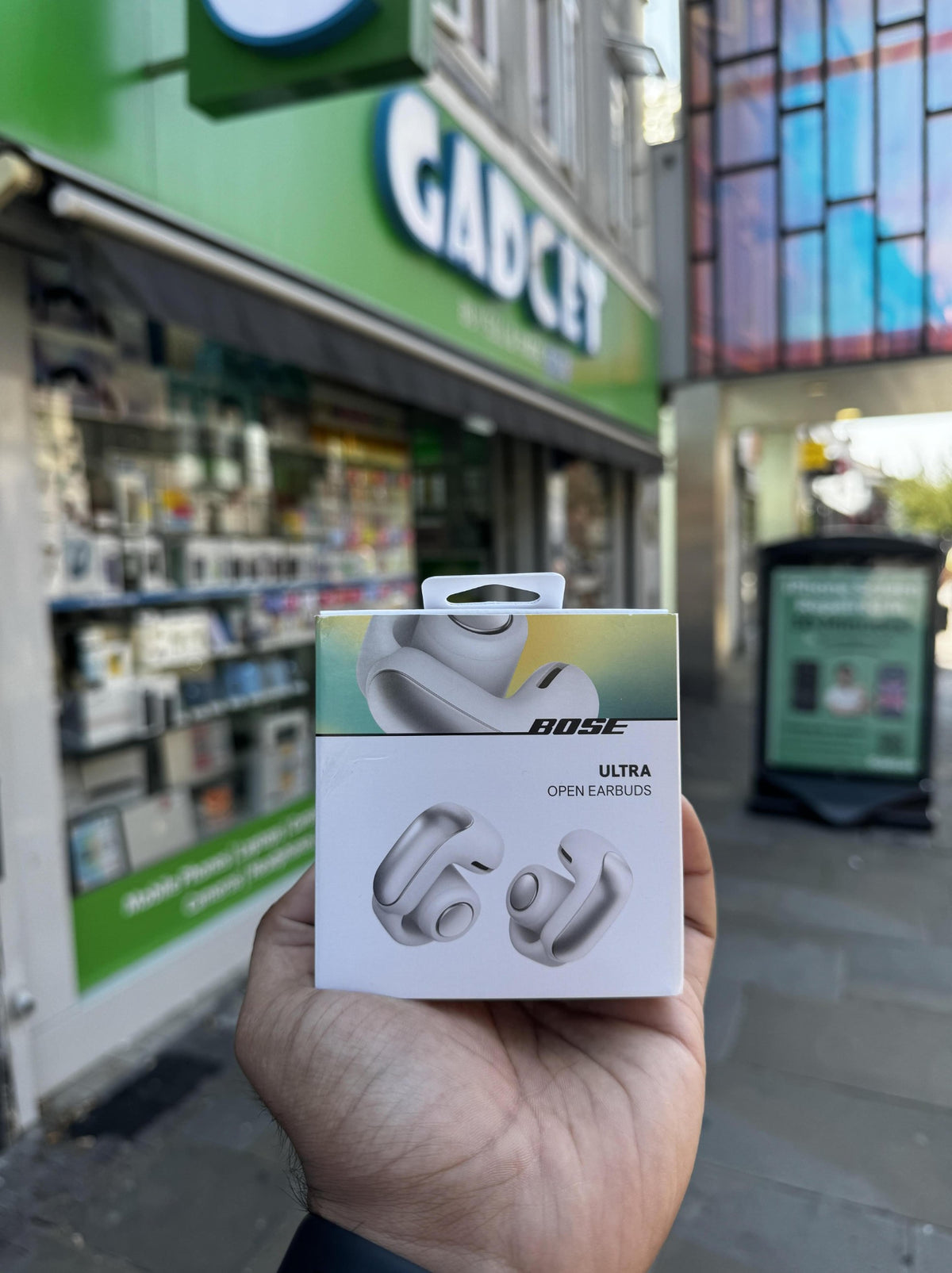 Elevate Your Audio Experience with the New Bose Ultra Open Wireless Bluetooth Earbuds - White