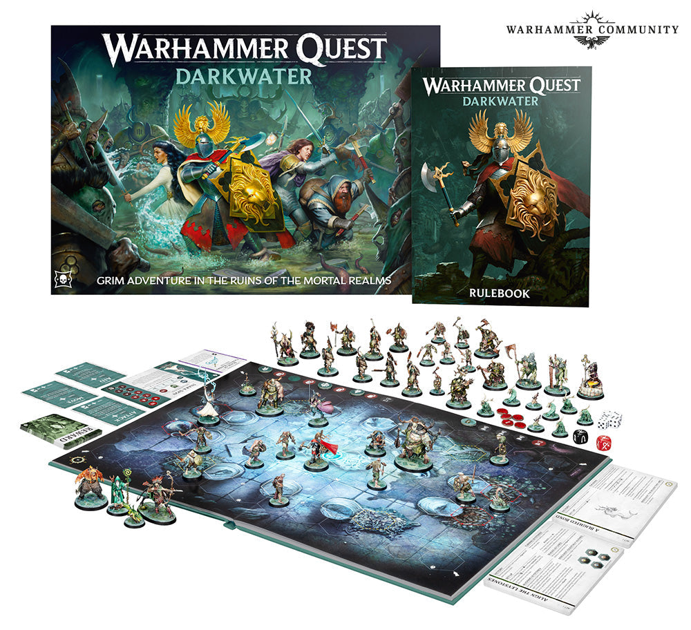 Sunday Preview – Prepare to Enter the Jade Abbey in Warhammer Quest: Darkwater