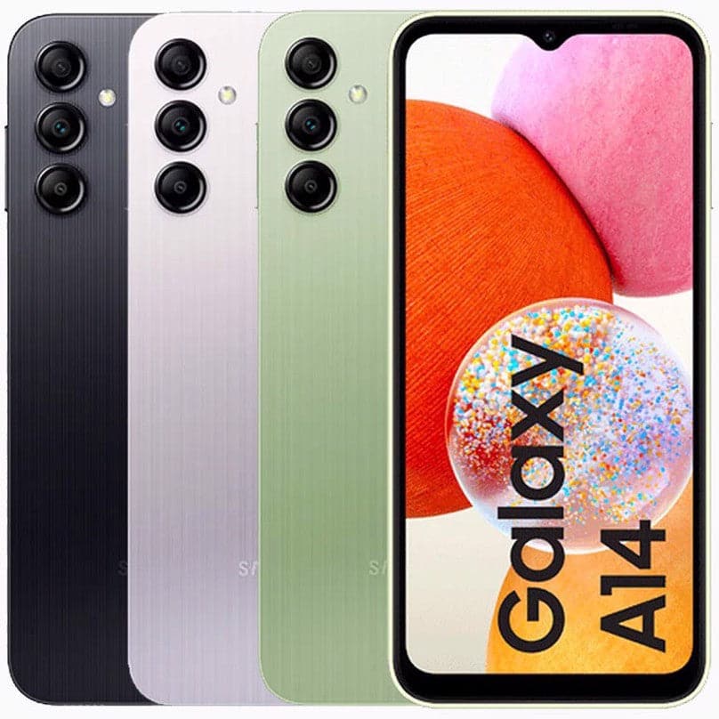 Samsung,Samsung Galaxy A14 4G 64 GB Storage 4GB RAM Dual Sim Light Green - Unlocked - International Model - Gadcet.com