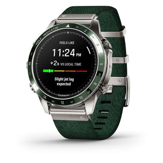 Buy Garmin,Garmin MARQ Golfer Gen 2 46mm Titanium Watch - Green Ceramic Bezel, Strap - Gadcet UK | UK | London | Scotland | Wales| Near Me | Cheap | Pay In 3 | Smart Watches